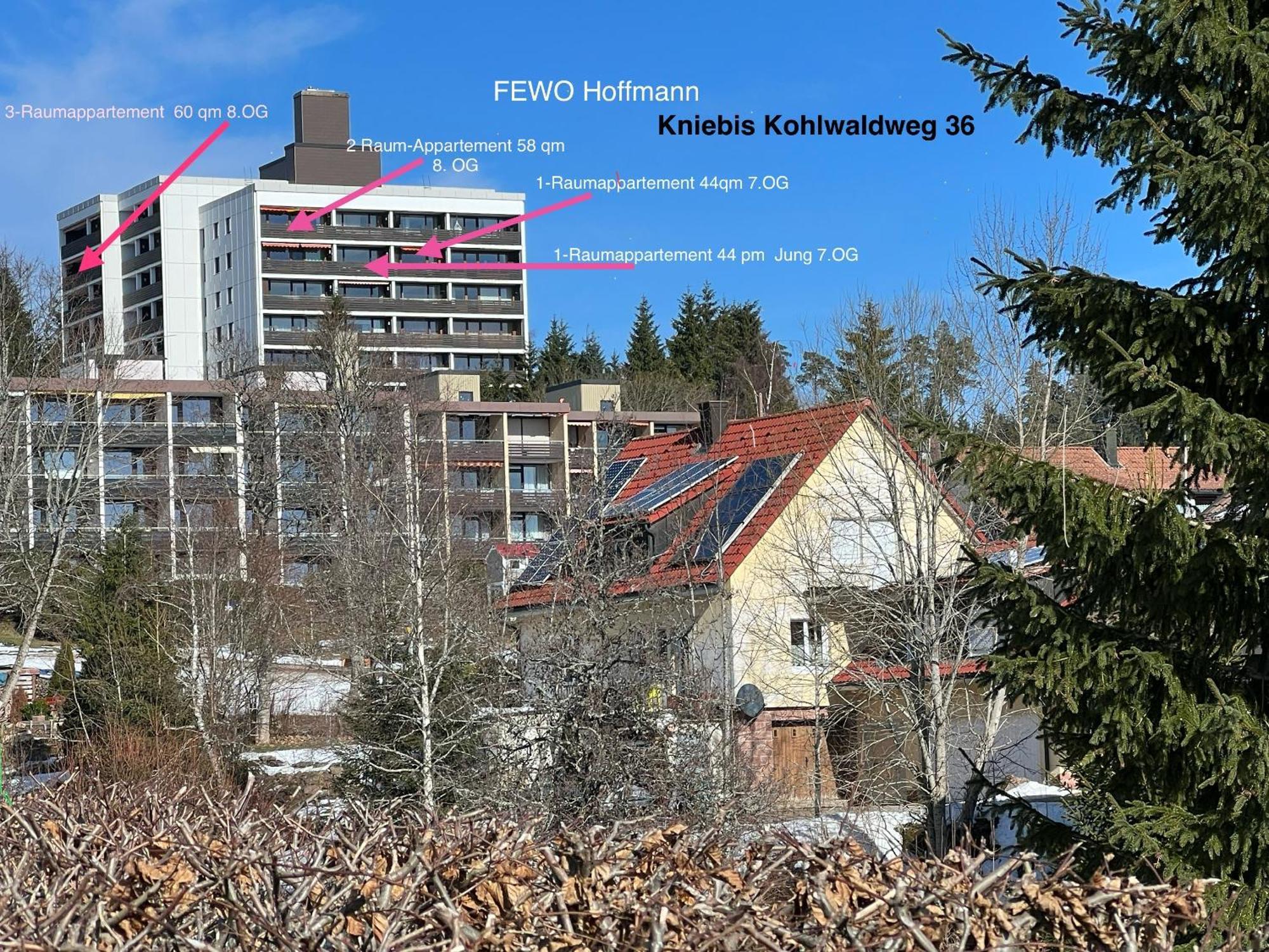 3- 2-1 - Raum - Ferienappartements Dieter Hoffmann Freudenstadt-Kniebis Beim Nationalpark Εξωτερικό φωτογραφία